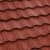 Купить Черепица Metrotile Aquapan композитная красная по низкой цене