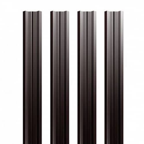 Купить Штакетник Grand Line Polydexter Ral 8017 М-образный резка 0,5 мм по низкой цене