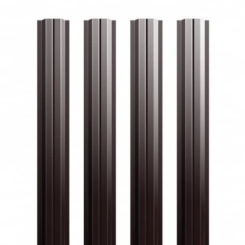 Купить Штакетник Grand Line Polydexter Ral 8017 П-образный резка 0,5 мм по низкой цене