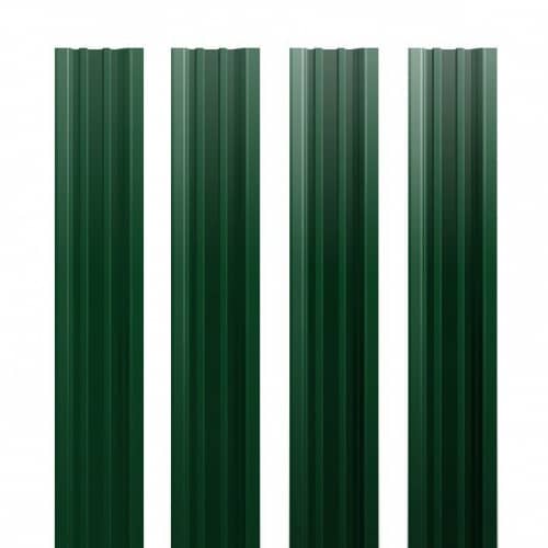 Купить Штакетник Grand Line Velur 0,5 Ral 6005 прямоугольный резка по низкой цене