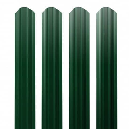 Купить Штакетник Grand Line РЕ Ral 6005 0,45 прямоугольный фигурный резка по низкой цене