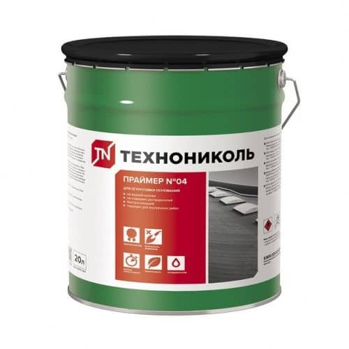 Купить Праймер Технониколь №04 битумно-эмульсионный 20 л по низкой цене