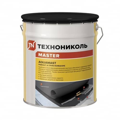 мастика технониколь aquamast битумная для ремонта 18 кг Купить Мастика Технониколь AquaMast битумная для ремонта 18 кг по низкой цене