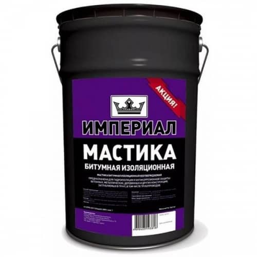 мастика технониколь империал битумная изоляционная 13 л Купить Мастика Технониколь Империал битумная изоляционная 13 л по низкой цене