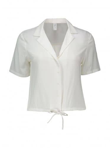 Купить Рубашка Piazza Italia с коротким рукавом, цвет молочный по низкой цене