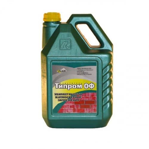 Купить Очиститель Типром ОФ фасадов 1 л по низкой цене
