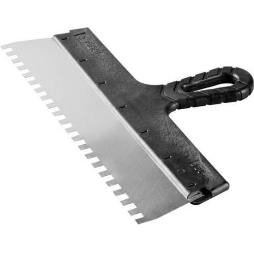 Купить Шпатель Зубр Мастер 10078-35-8 зубчатый 350 мм зуб 8х8 мм по низкой цене