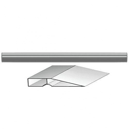 Купить Правило Fit Профи 09005 алюминиевое трапеция с ребром жесткости 1000 мм по низкой цене