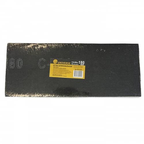 Купить Сетка Universe P180 шлифовальная 115х280 мм по низкой цене