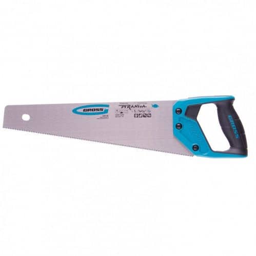 Купить Ножовка Gross Piranha 24110 по дереву 400 мм 11-12 TPI каленый зуб-3D по низкой цене