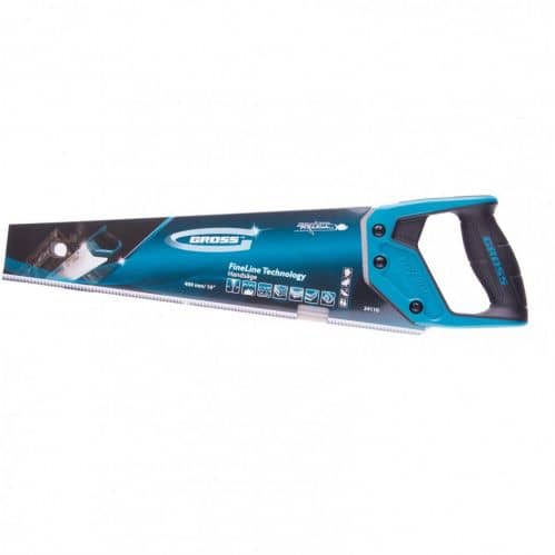 Купить Ножовка Gross Piranha 24110 по дереву 400 мм 11-12 TPI каленый зуб-3D по низкой цене