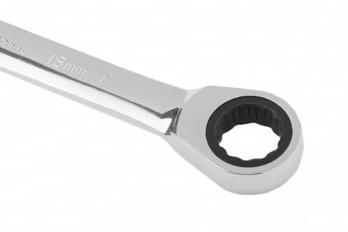 Купить Ключ Matrix Professional 14812 комбинированный трещоточный зеркальный хром 19 мм по низкой цене