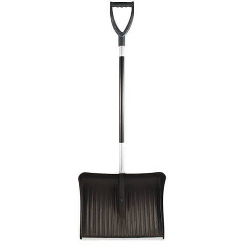 Купить Лопата Fit 68108 снеговая со съемным алюминиевым черенком по низкой цене