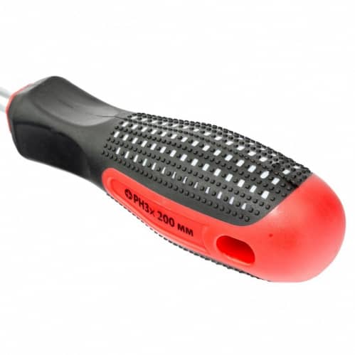 Купить Отвертка Matrix Fusion крестовая PH3х200 мм с рукояткой anti slip по низкой цене