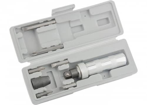 Купить Отвертка Matrix ударно-поворотная 1/2 дюйма с набором бит 6 шт по низкой цене