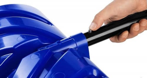 Купить Лопата Зубр Сибирь 39925 снеговая пластиковая с алюминиевым черенком по низкой цене