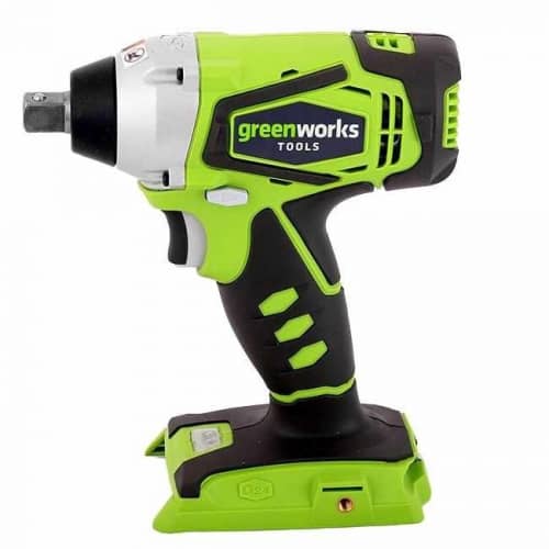 Купить Гайковерт Greenworks G24IW ударный, аккумуляторный, без аккумулятора и зарядного устройства по низкой цене