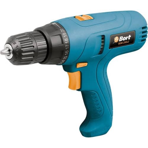 Купить Дрель-шуруповерт Bort BSM-250x2 электрическая по низкой цене
