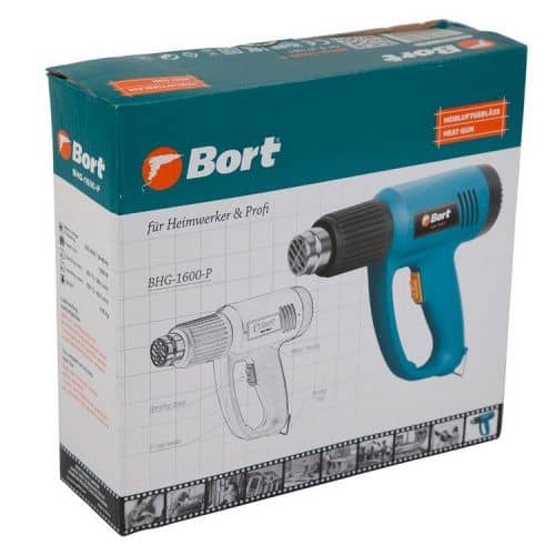 Купить Фен Bort BHG-1600-P технический по низкой цене