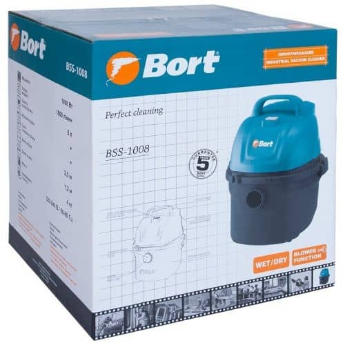 Купить Пылесос Bort BSS-1008 для сухой и влажной уборки по низкой цене