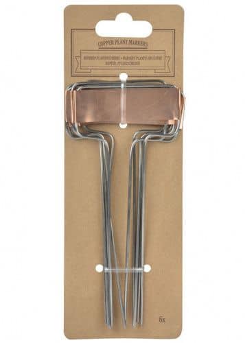 Купить Таблички для маркировки растений медные Esschert Design по низкой цене