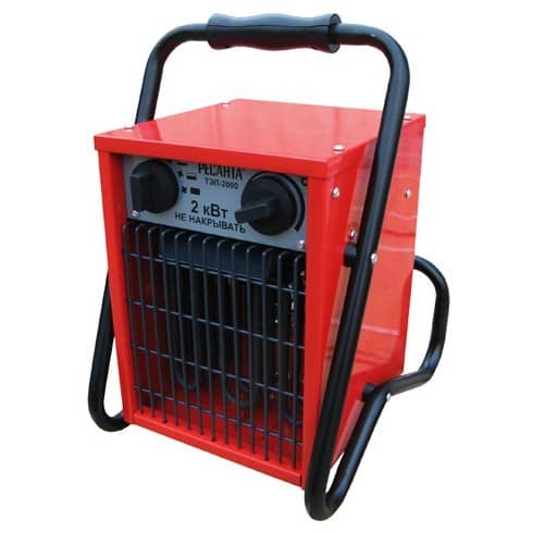 Купить Тепловая пушка Ресанта ТЭП-2000 электрическая по низкой цене