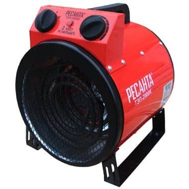 Купить Тепловая пушка Ресанта ТЭП-2000К электрическая по низкой цене