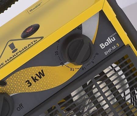 Купить Тепловая пушка Ballu BHP-M-5 электрическая по низкой цене