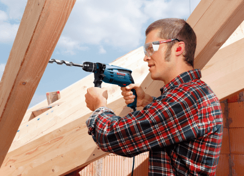 Купить Дрель-шуруповерт Bosch GSB 1600 RE 0601218121 электрическая по низкой цене