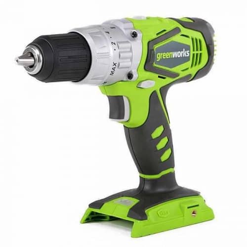Купить Дрель-шуруповёрт Greenworks G24CDK2X аккумуляторная по низкой цене