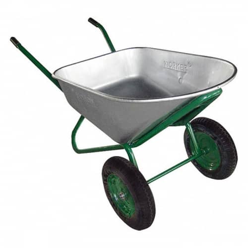 Купить Тачка Fit Профи 77552 строительная двухколесная по низкой цене