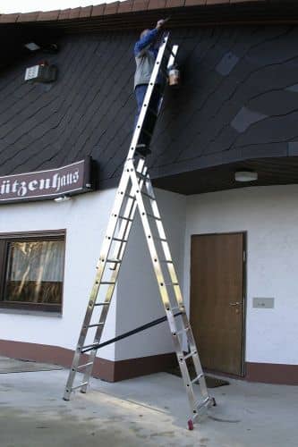 Купить Лестница Krause Corda 013422 трехсекционная алюминиевая 3х11 по низкой цене