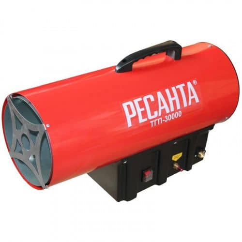 Купить Тепловая пушка Ресанта ТГП-30000 газовая по низкой цене