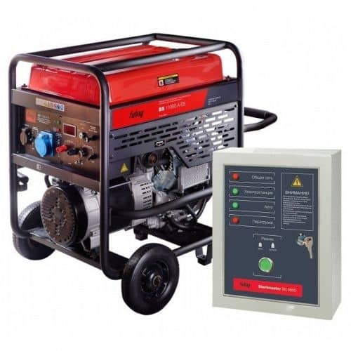 Купить Генератор Fubag BS 11000 A ES бензиновый с блоком автоматики Startmaster BS 6600 по низкой цене