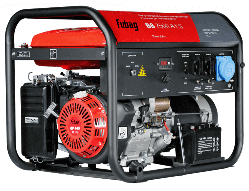 Купить Генератор Fubag BS 7500 A ES бензиновый по низкой цене