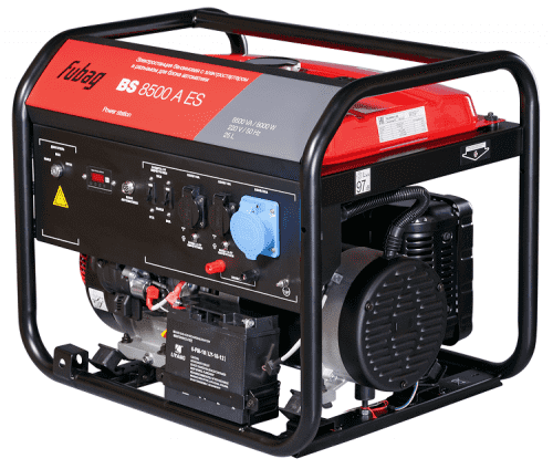 Купить Генератор Fubag BS 8500 A ES бензиновый по низкой цене