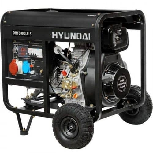 Купить Генератор Hyundai DHY 6000LE-3 дизельный по низкой цене