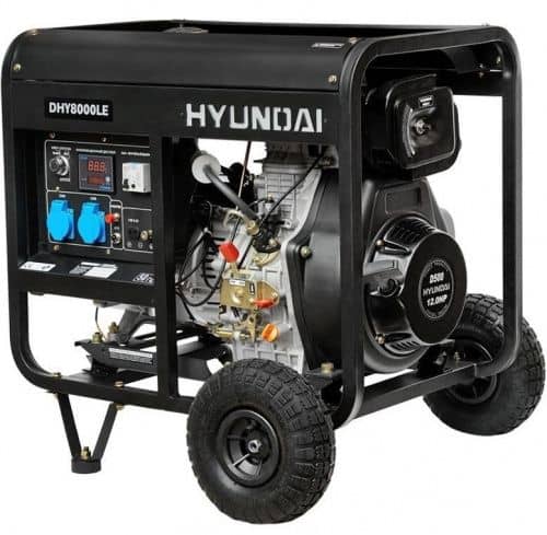 Купить Генератор Hyundai DHY 8000LE дизельный по низкой цене