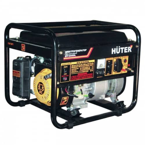 Купить Электрогенератор Huter DY2500L 64/1/3 бензиновый по низкой цене
