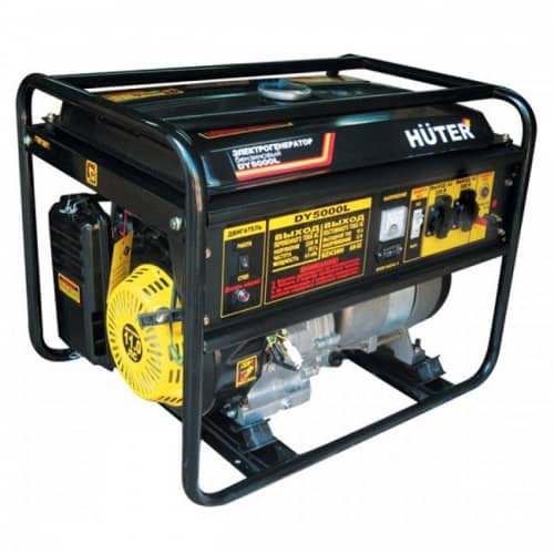 Купить Электрогенератор Huter DY5000L 64/1/5 бензиновый по низкой цене