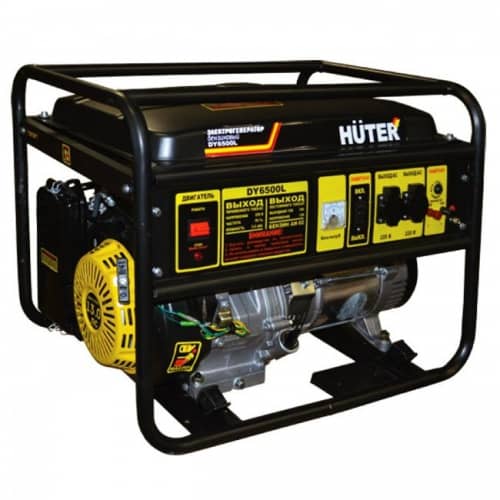 Купить Электрогенератор Huter DY6500L 64/1/6 бензиновый по низкой цене