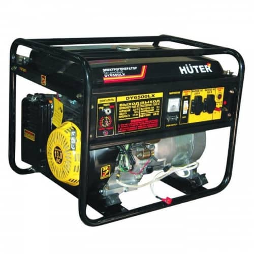 Купить Электрогенератор Huter DY6500LX 64/1/7 бензиновый по низкой цене