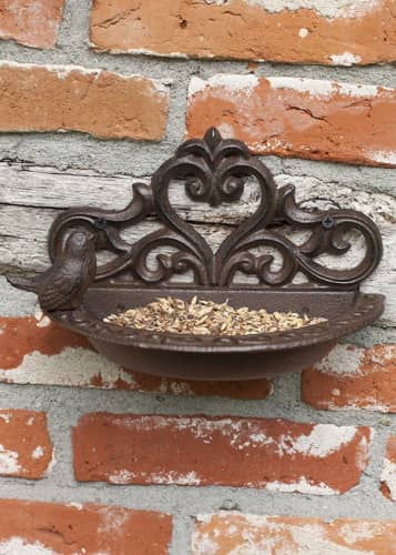 Купить Кормушка для птиц настенная «Птичка» Esschert Design по низкой цене