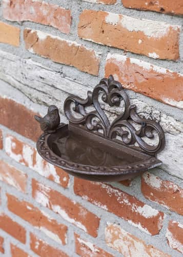 Купить Кормушка для птиц настенная «Птичка» Esschert Design по низкой цене