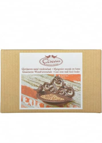 Купить Кормушка для птиц настенная «Птичка» Esschert Design по низкой цене