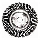 Купить Щетка Fit для УШМ 39108 витая колесо 180 мм по низкой цене