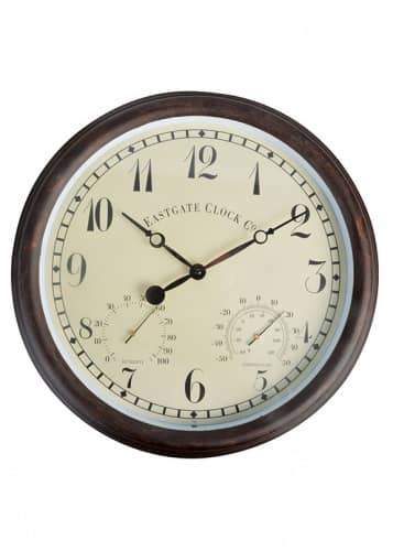 Купить Уличные часы Esschert Design, L по низкой цене