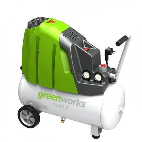 Купить Компрессор Greenworks электрический GAC24L 1500W по низкой цене
