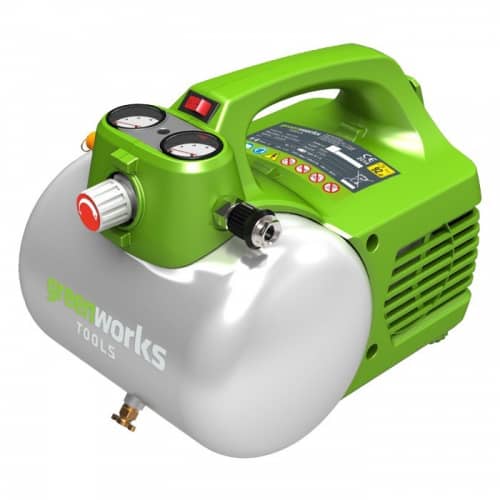Купить Компрессор Greenworks электрический GAC6L 300W по низкой цене