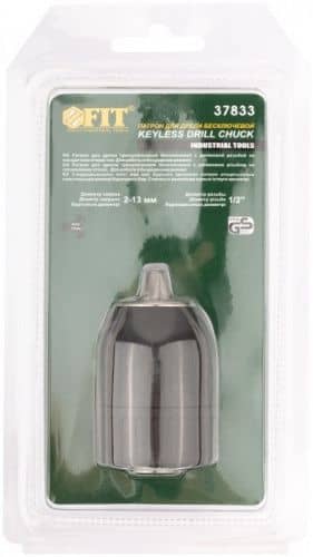 Купить Патрон Fit бесключевой для дрели 37833 1/2'' 13 мм по низкой цене